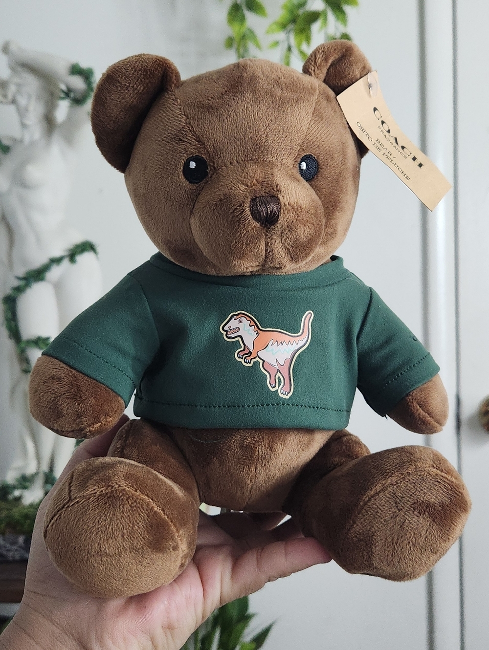 ✨ Coach Designer Teddy Bear Plush 🧸 Dino Tee | Rare Collectible NWT - Picture 2 of 8